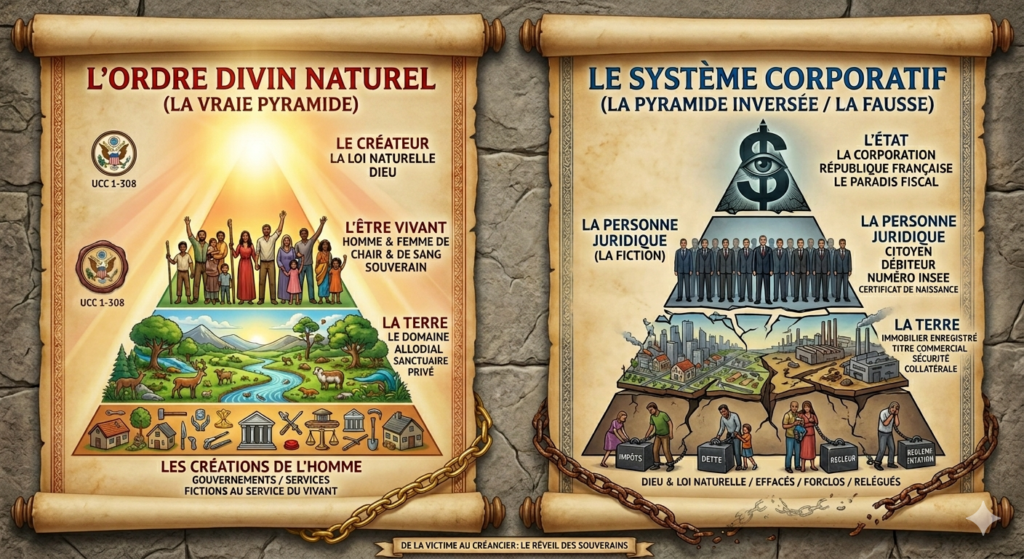 pyramide inversée